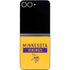 NFL Minnesota Vikings Yellow Performance Series Galaxy Z Flip6 Skin